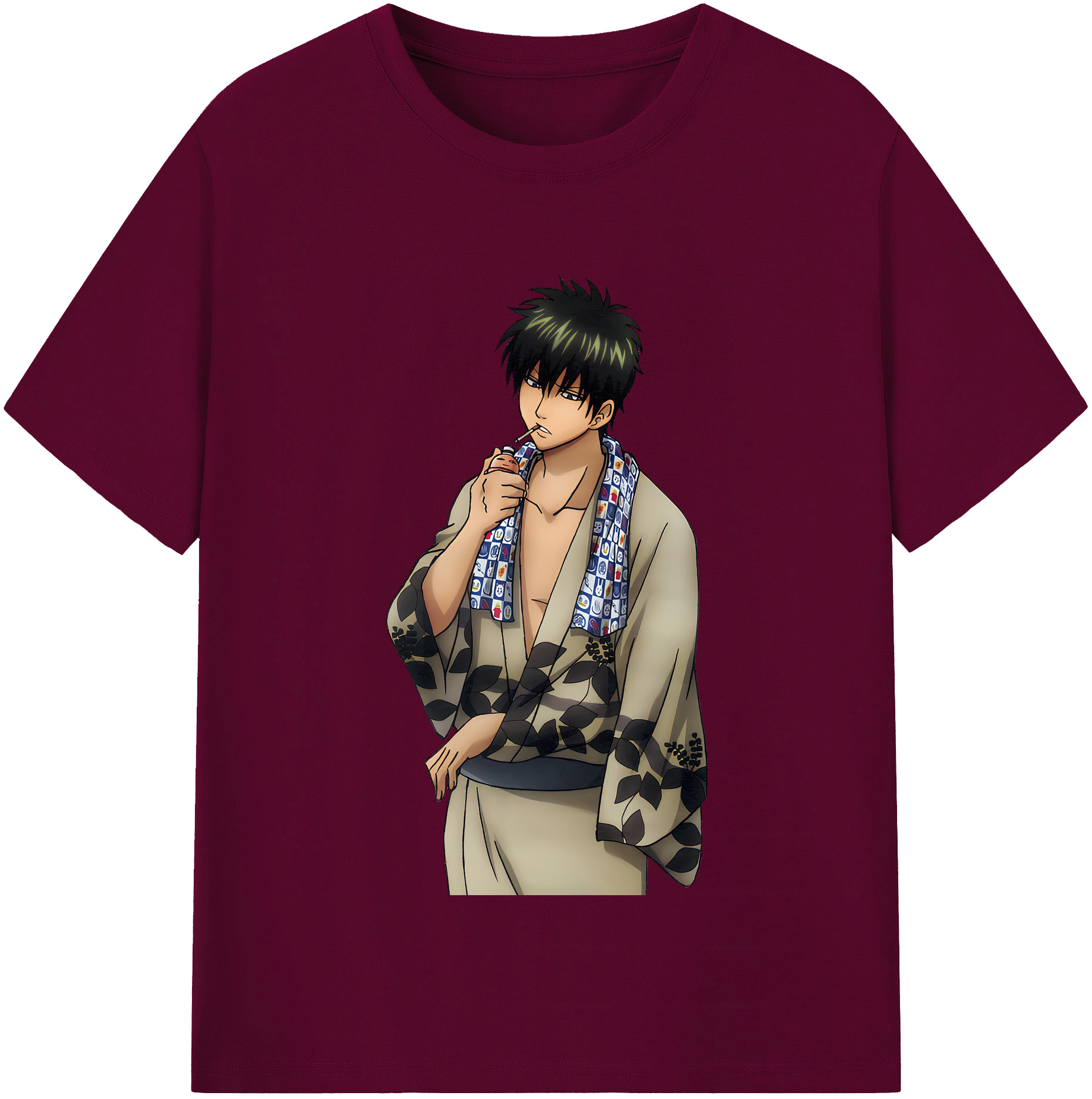 （画像用） ぎんたま 坂田銀時（さかたぎんとき） 神楽 志村新八（しむら しんぱち） GINTAMA Sakata Gintoki Kagura Shimura Shinpachi レディースカジュアルプリントTシャツ（綿100％）